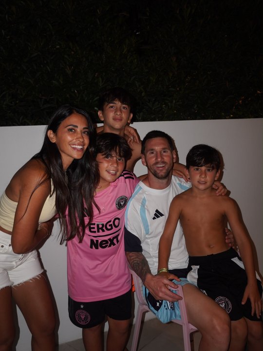 El emotivo mensaje de Antonela Roccuzzo a Leo Messi: “Juntos de nuevo”