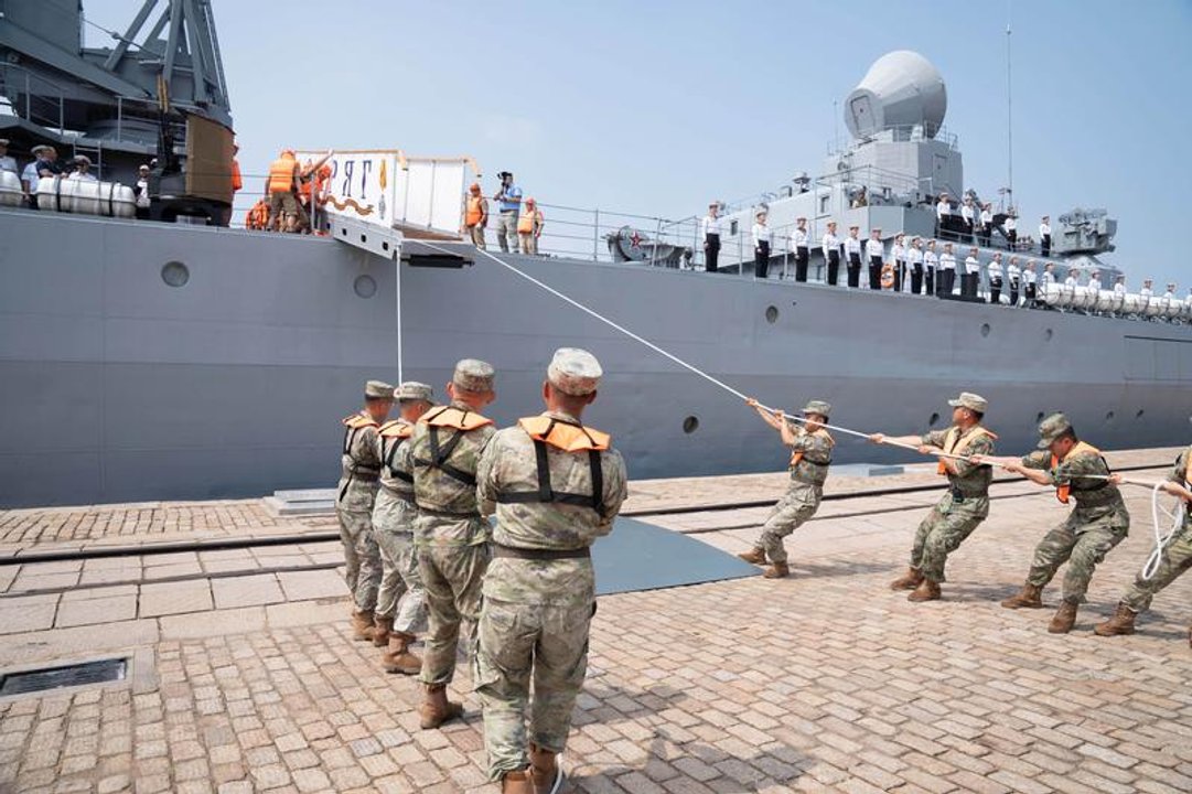Fuerzas Armadas de China celebran ejercicios conjuntos con las de Rusia