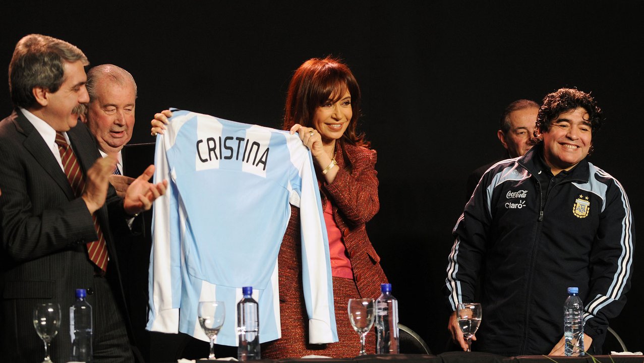 “Te quiero mucho, Dieguito”: el saludo de Cristina a Maradona el día que cumplió 60 años