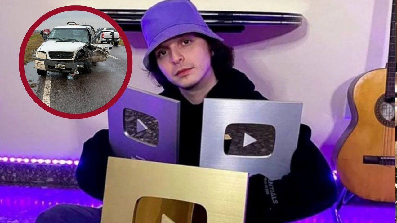 Quién era “Chatterbox”: el youtuber que murió en un choque en la Ruta 5