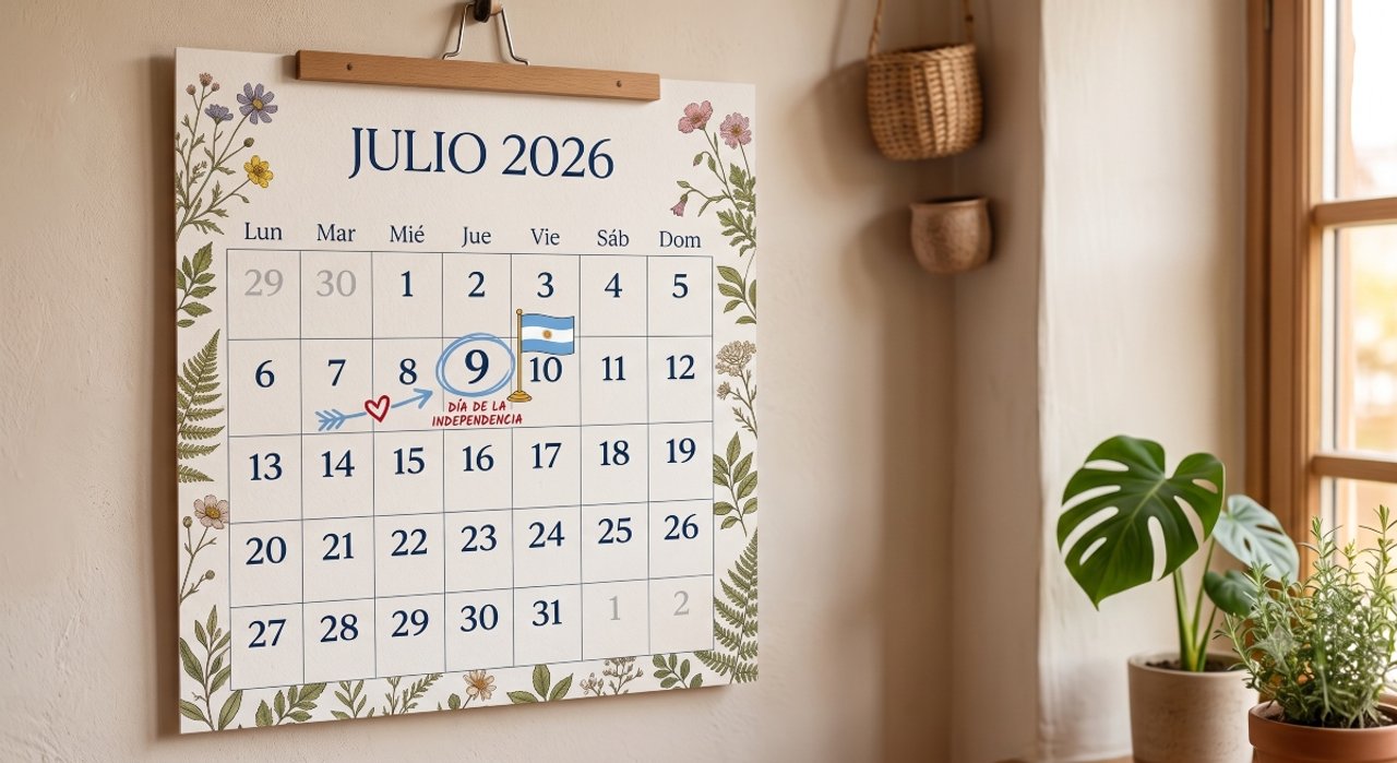 Fin de semana extra largo por el 9 de Julio: quiénes tendrán cuatro días de descanso en la Argentina