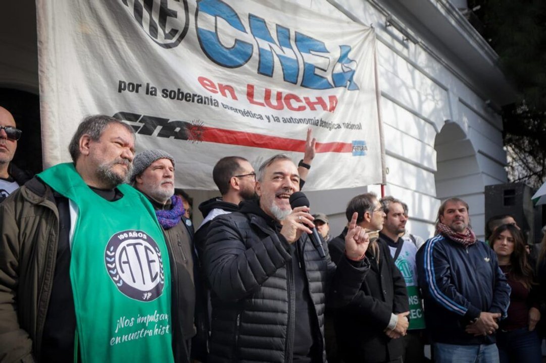 ATE convoca para mañana a un paro y caravana en rechazo a 100 despidos en la CNEA