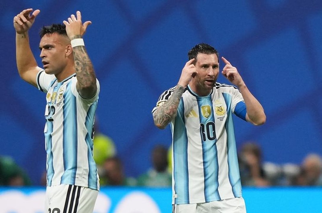 “Leo se lo merece”: Lautaro Martínez sobre el triunfo ante Egipto