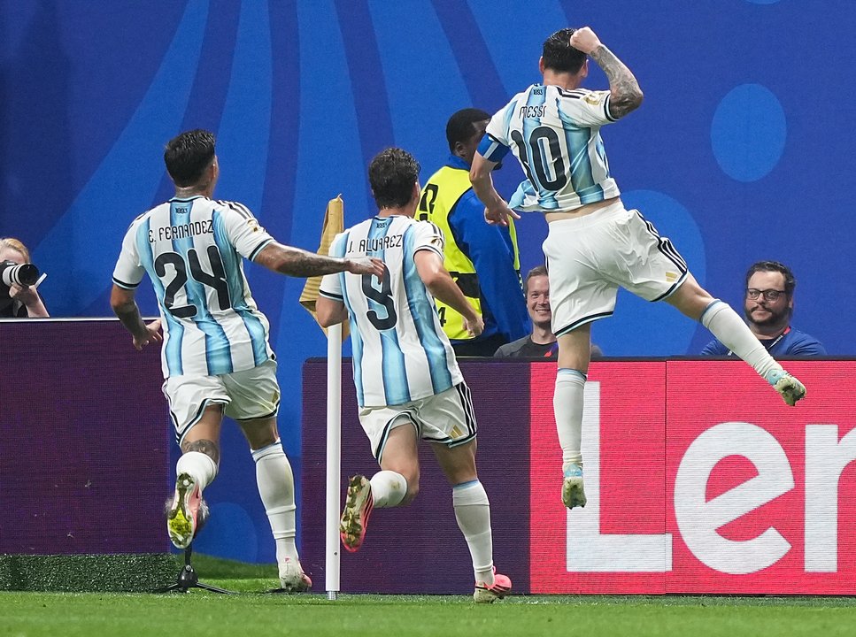 Argentina espera rival para los cuartos de final, tras el sufrido triunfo ante Egipto