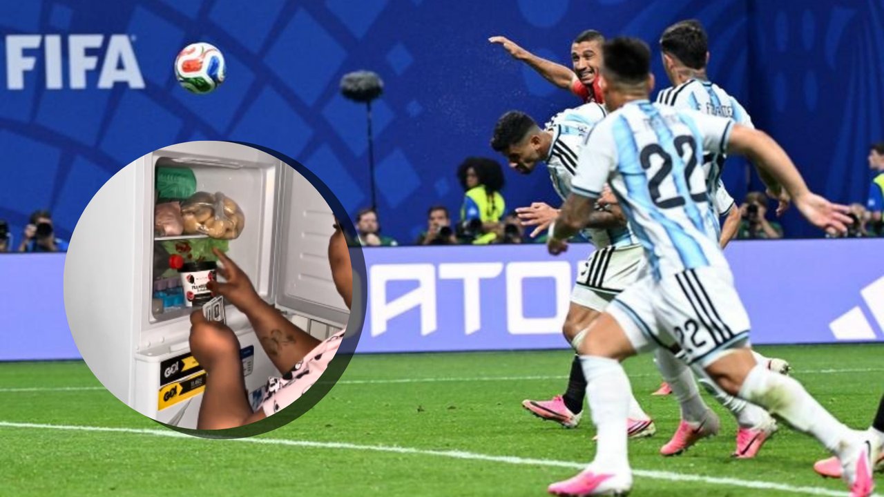 Hinchas argentinos celebran el triunfo ante Egipto en el Mundial 2026