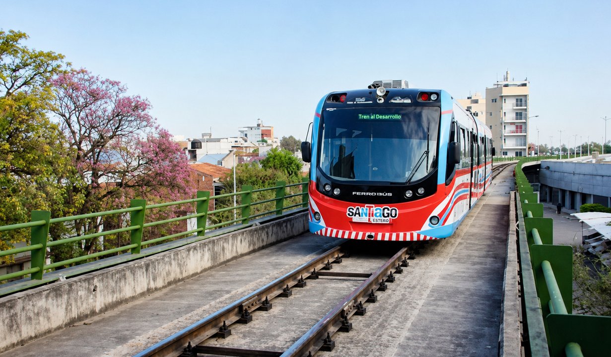 Cuál es el único ferrobús activo en Argentina: historia, recorrido y precios del pasaje