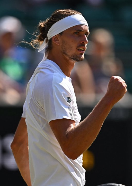 Alexander Zverev ganó y es semifinalista de Wimbledon