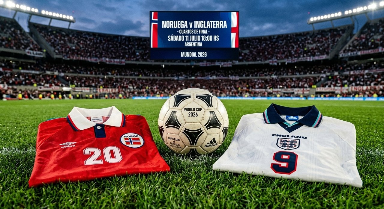 Noruega vs. Inglaterra EN VIVO: horario, dónde ver por TV y formaciones por los cuartos del Mundial 2026