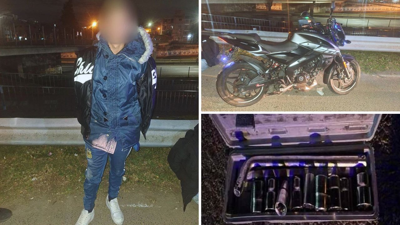 Persecución y choque en la General Paz: detuvieron a un menor con cuatro antecedentes