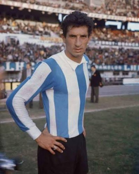 Antonio Ubaldo Rattin en su etapa como futbolista de Boca Juniors