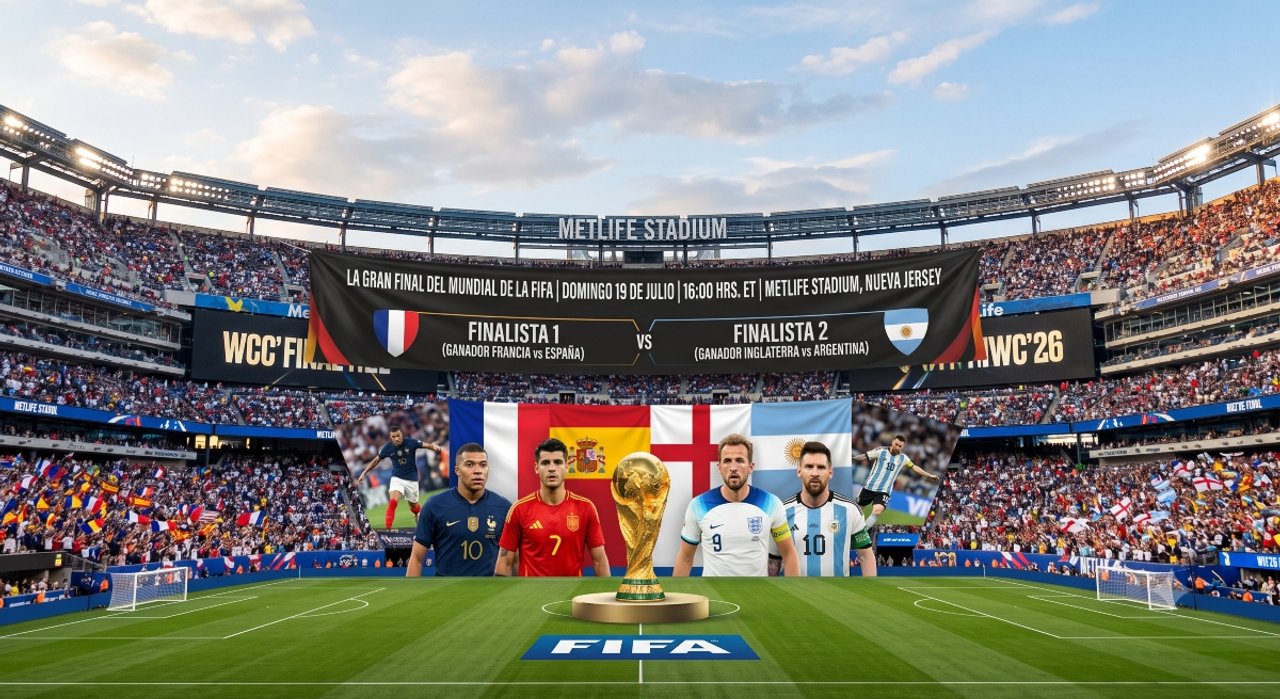 Cuándo se juega la final del Mundial 2026: fecha, hora y dónde será el partido definitorio