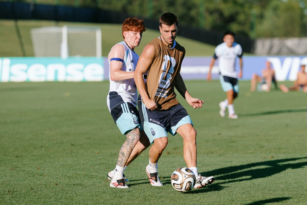 La Selección argentina volvió a los entrenamientos, con la mirada puesta en Inglaterra
