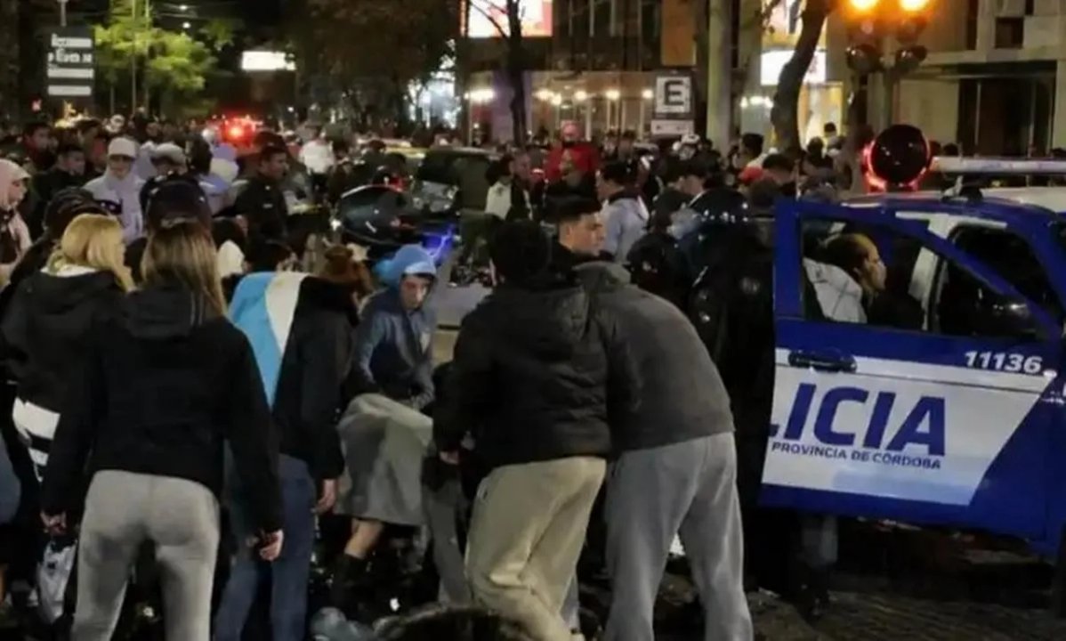 Crimen durante los festejos por la victoria de la Selección en Córdoba: identificaron al presunto autor