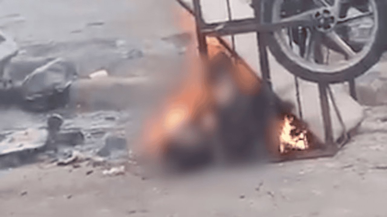 Encuentran un cuerpo calcinado en Fuerte Apache