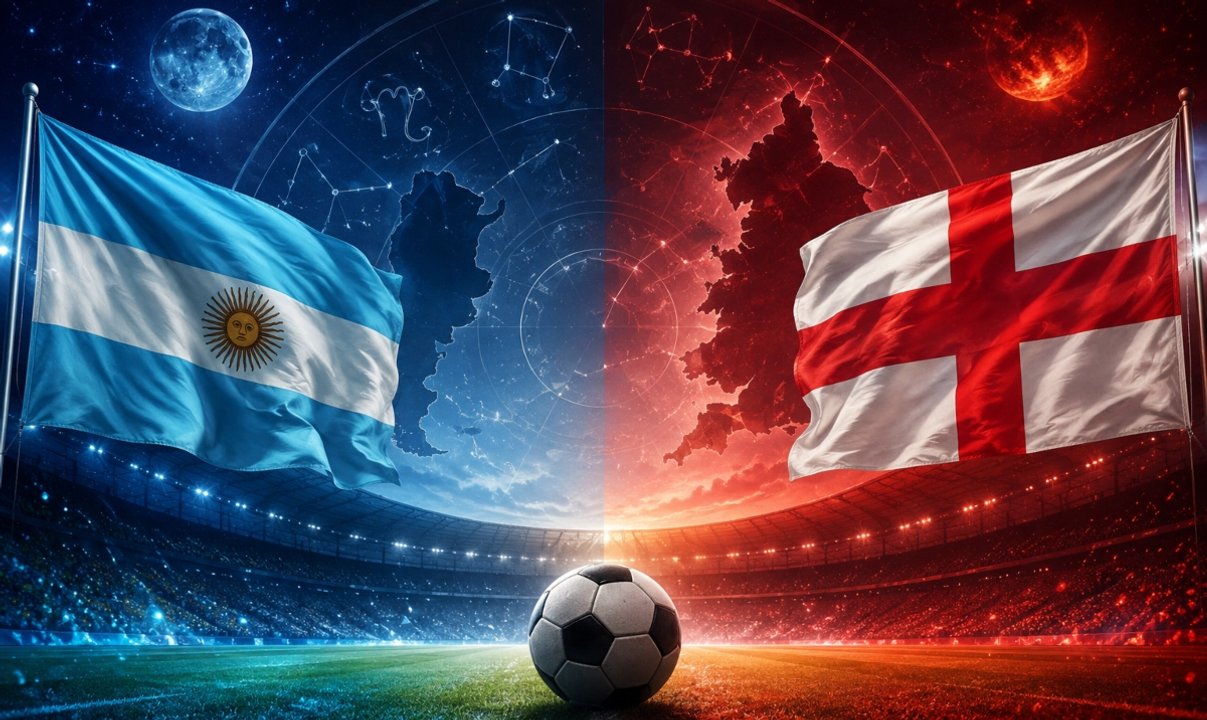 Predicción astrológica del Mundial 2026: ¿quién gana el histórico clásico entre Argentina e Inglaterra?