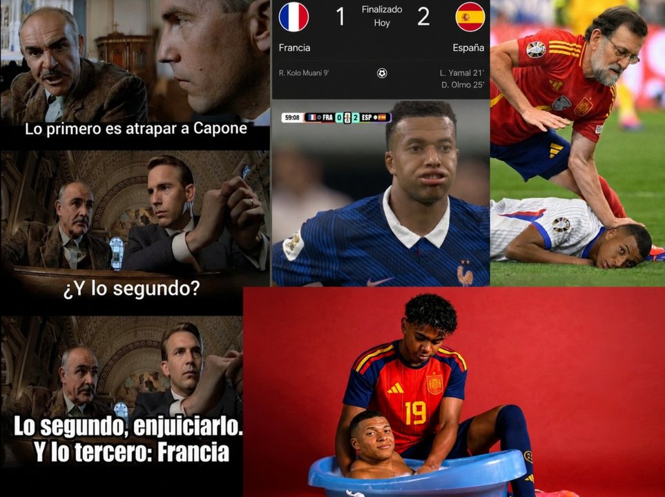 Explotaron las redes: memes y reacciones tras el triunfo de España ante Francia en el Mundial 2026