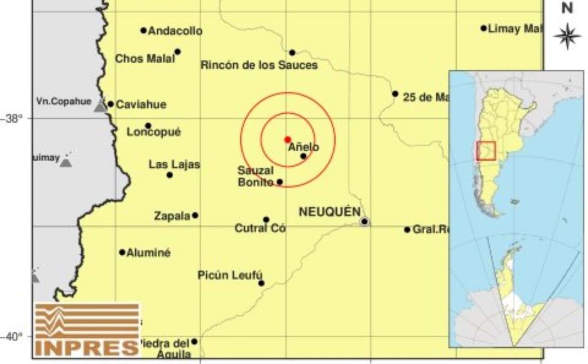 Fuerte sismo en Neuquén: también se registraron movimientos en Catamarca y San Juan