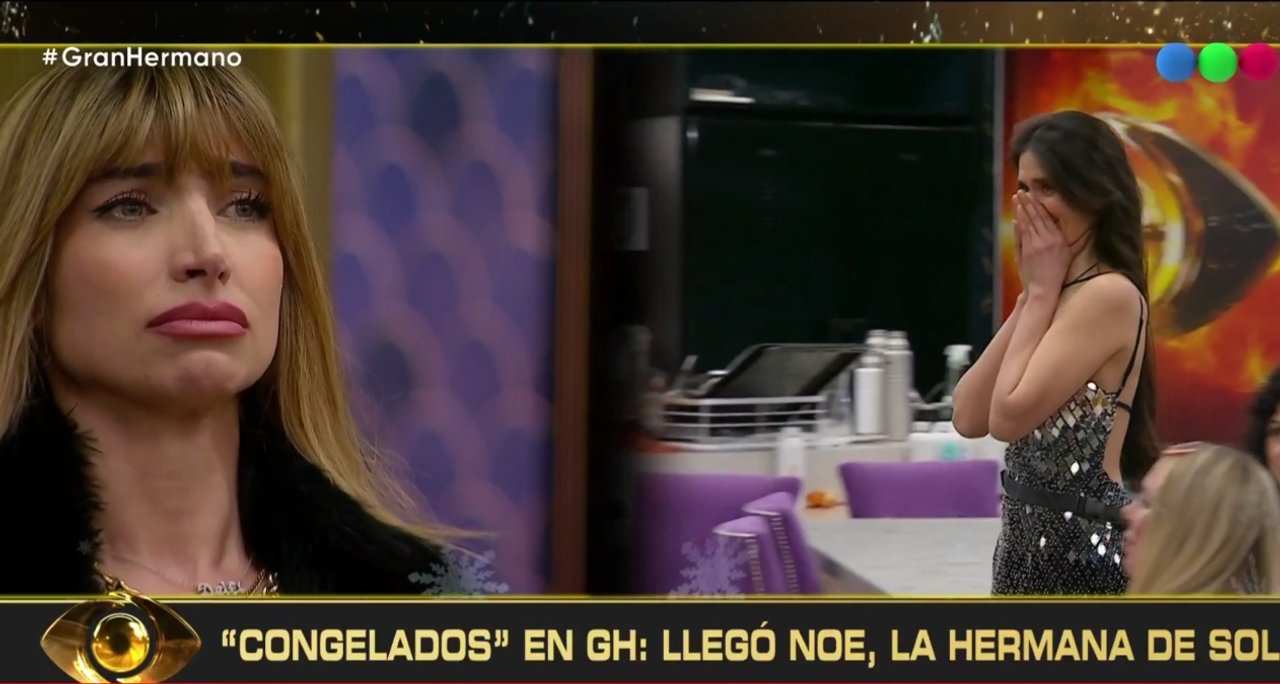 "Mami, te amo": el emotivo Congelados de Sol con la visita de su hermana Noelia hizo llorar a toda la casa