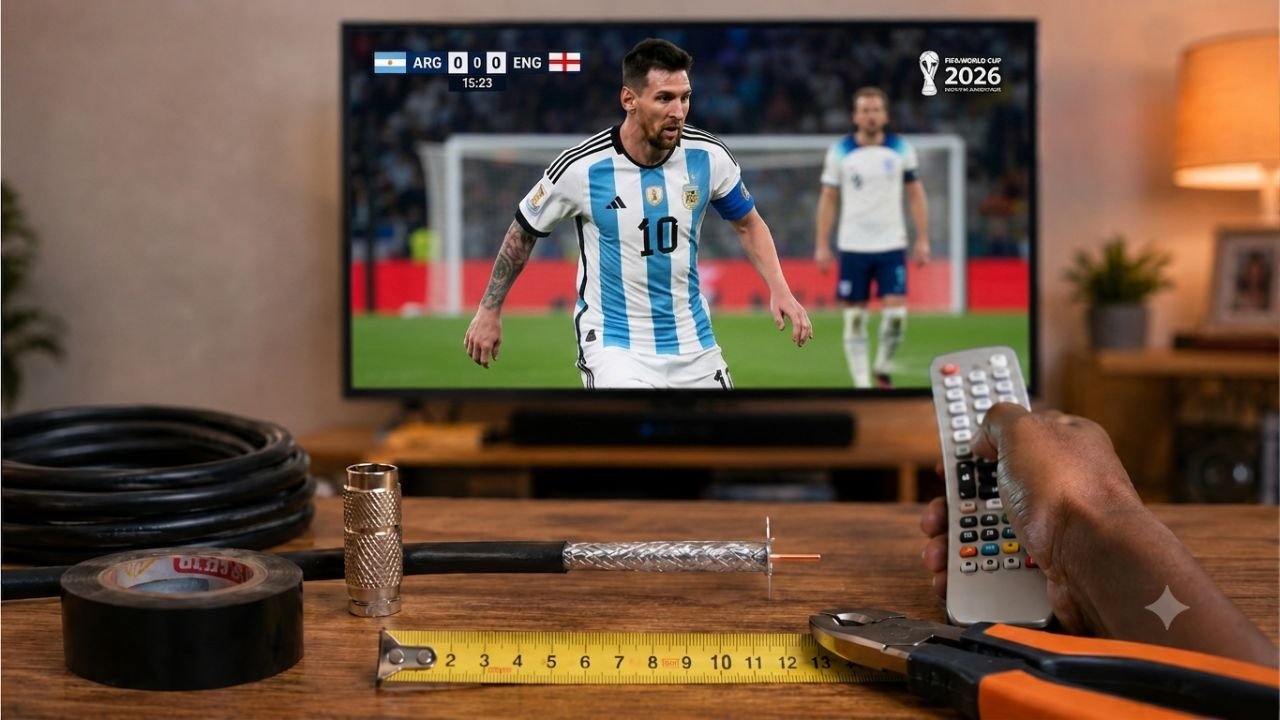 TV gratis: cómo fabricar una antena de TDA sin gastar un peso para ver el Mundial