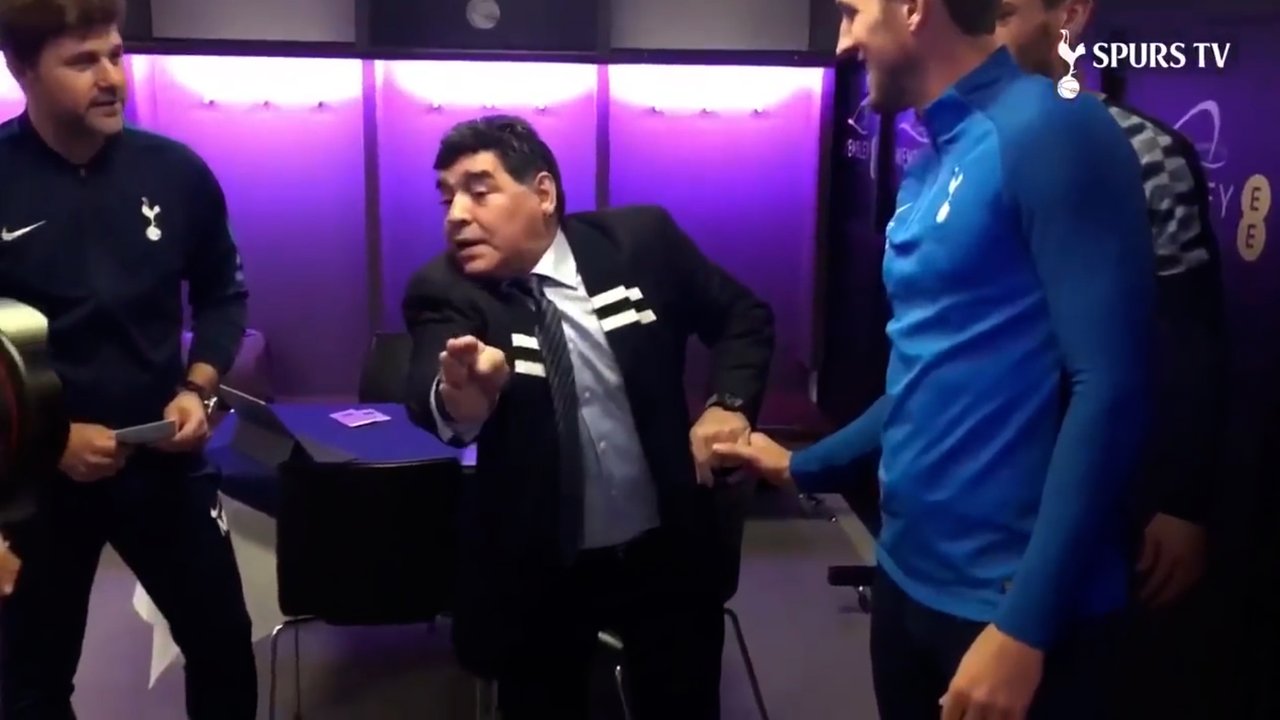 El día que Maradona le aconsejó cómo definir a Harry Kane, el goleador estrella de Inglaterra