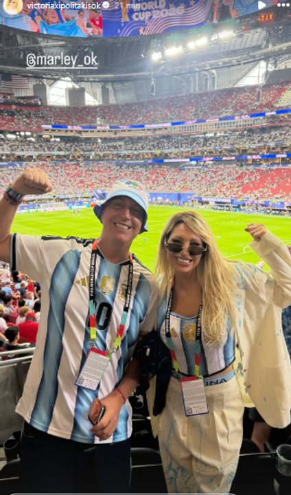 Desde Moria Casán al recuerdo de Dalma Maradona: los famosos alientan a Argentina ante Inglaterra