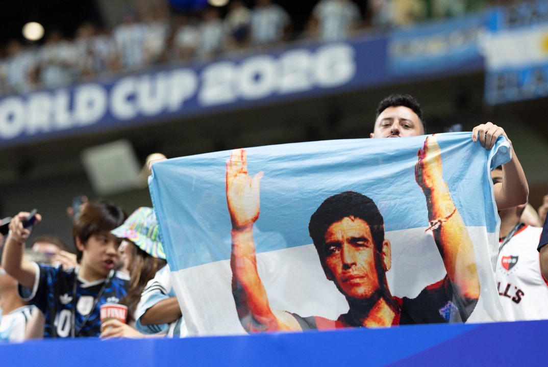 Fotogalería: los hinchas le ponen color a la previa de Argentina Inglaterra por las semifinales del Mundial 2026