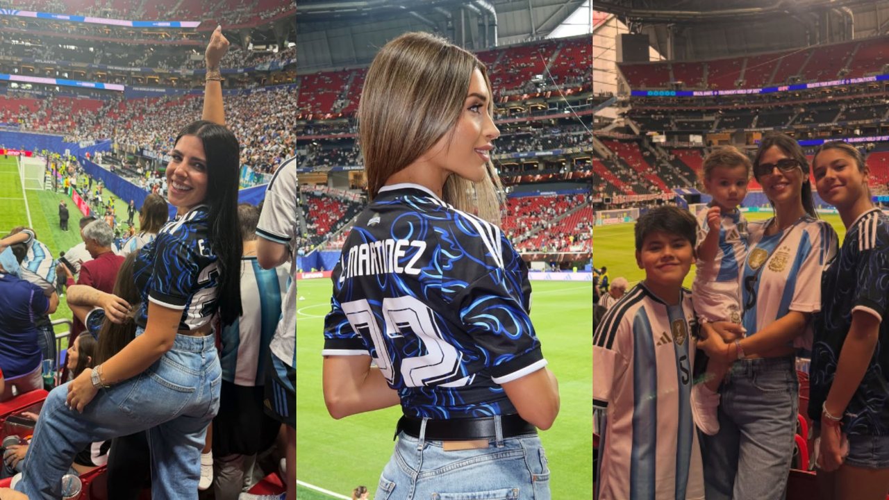 Valu Cervantes, Cami Galante y Agus Gandolfo: las “muchachas” celebraron el triunfo de Argentina