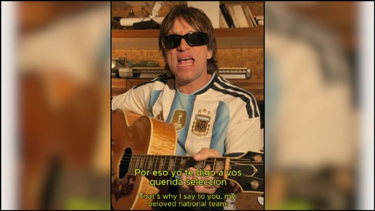 Joaquín Levinton habló de su versión de Wonderwall y del triunfo de Argentina sobre Inglaterra
