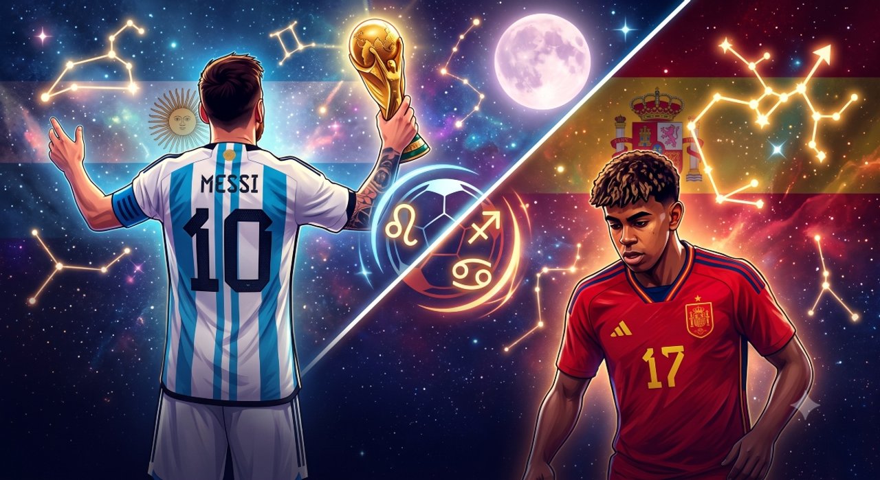 ¿Qué dicen los astros? El veredicto astrológico para la final del Mundial entre Argentina y España