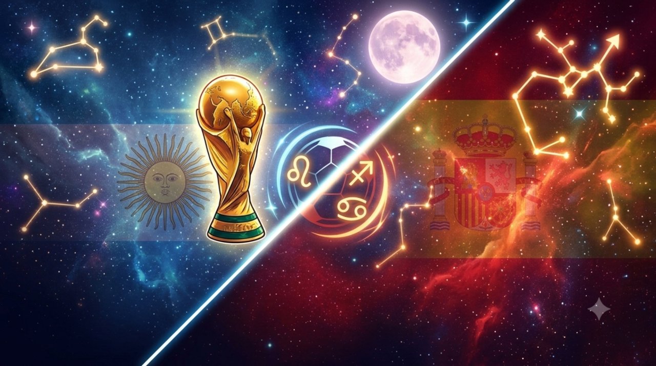 ¿Argentina o España? Qué dice la astrología sobre la Luna en la final del Mundial 2026