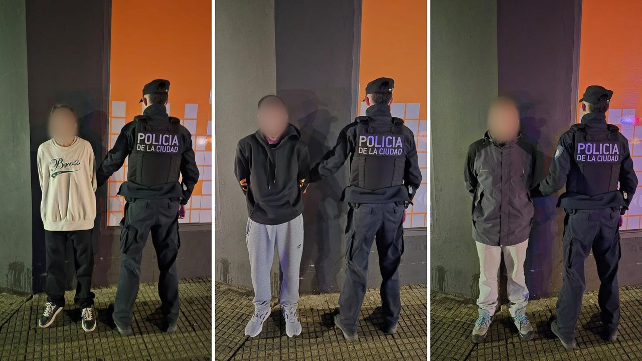 Cayó una banda de “Hombres Araña” en Villa Urquiza
