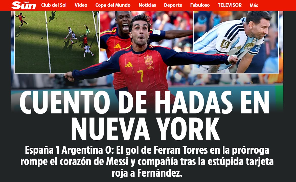 España se consagra campeón del Mundial y Messi queda en el camino