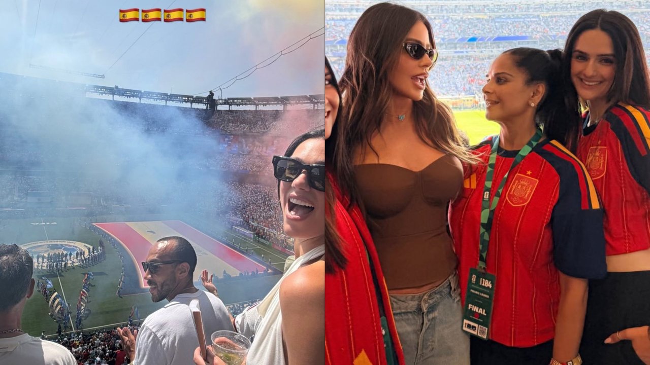 Desde Dua Lipa a Sofía Vergara: los famosos que celebraron el triunfo de España