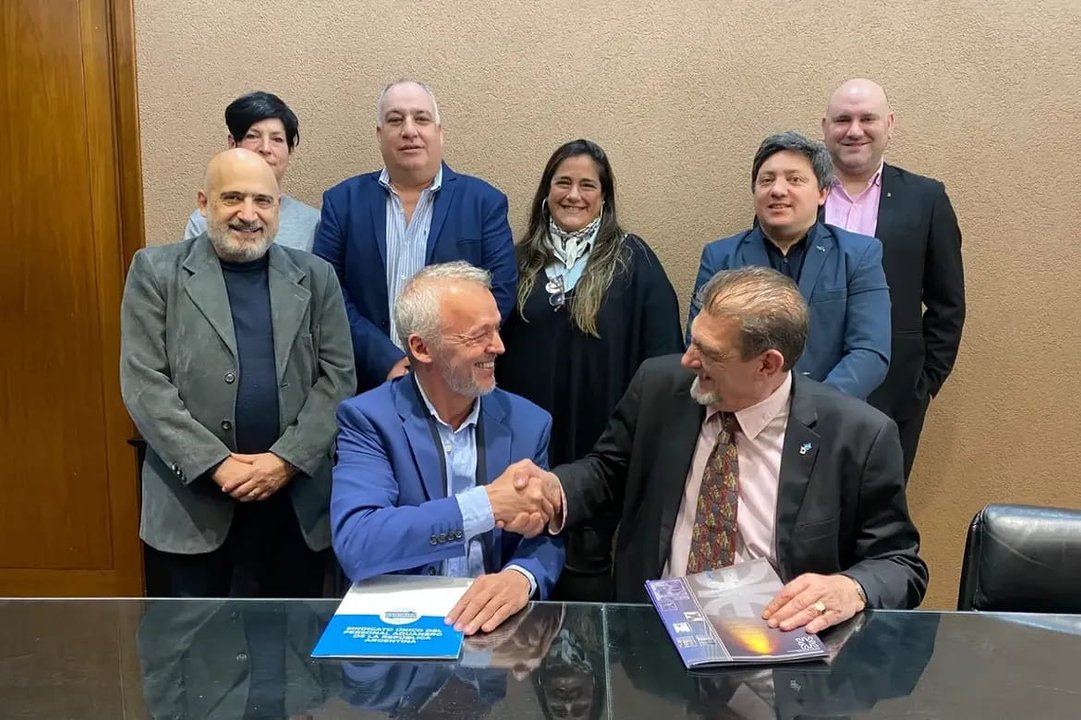El sindicato aduanero y la UTN firmaron un convenio para fortalecer las políticas de seguridad laboral