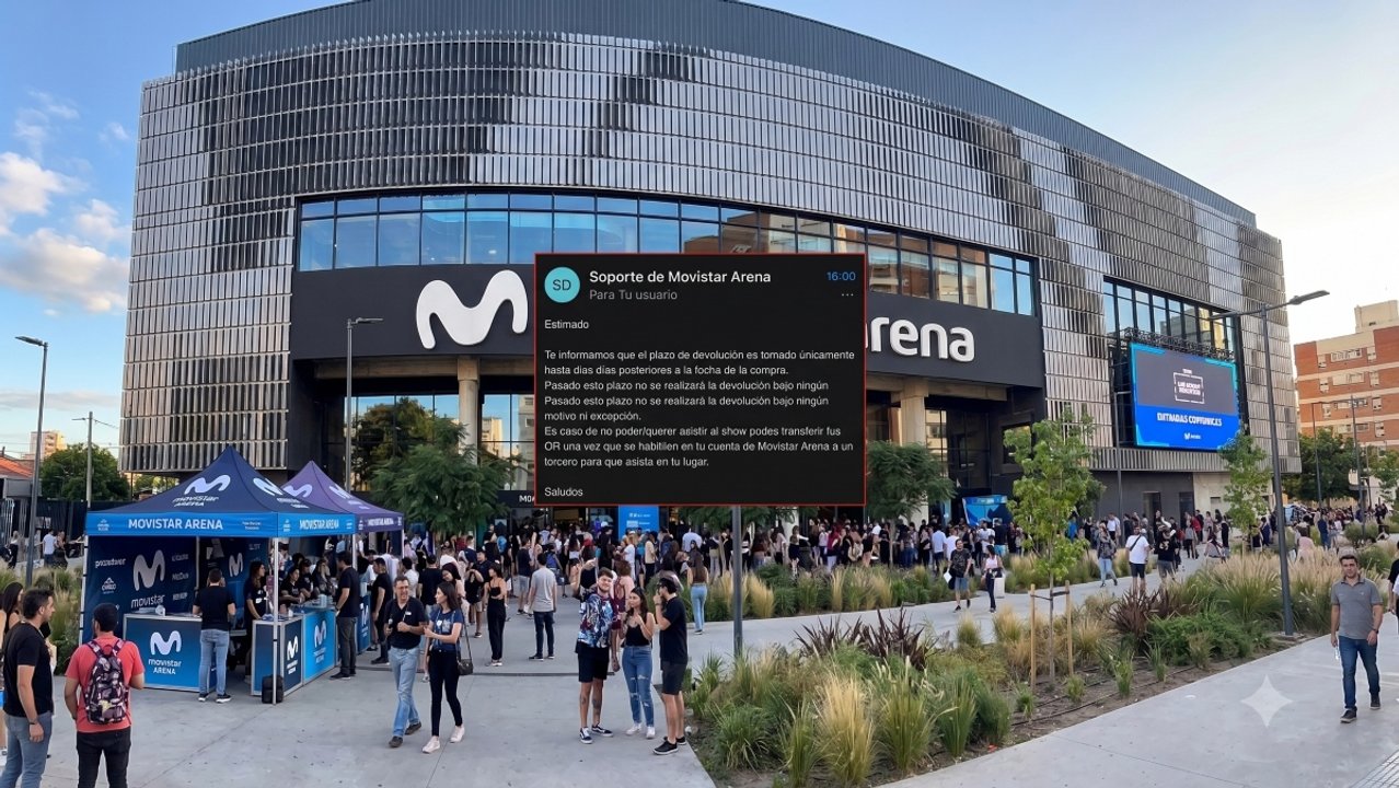Escándalo por Rosalía: denuncian que Movistar Arena no devuelve las entradas y crecen los reclamos