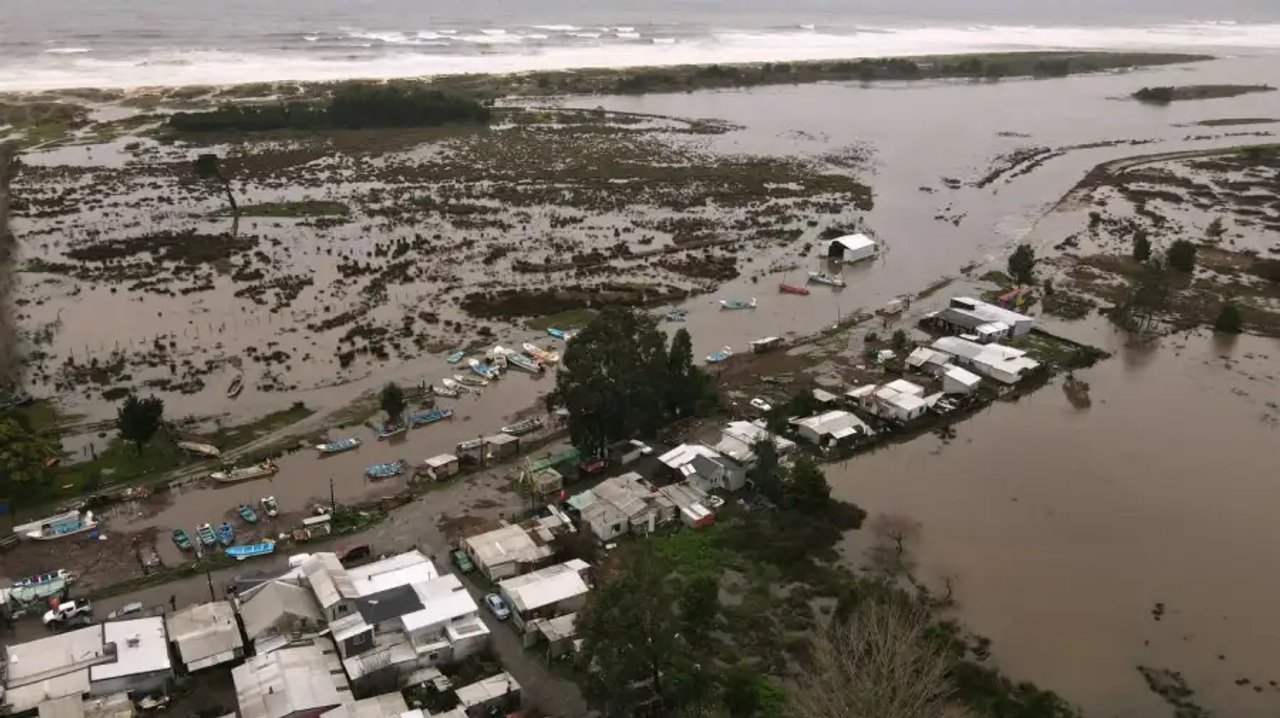 Inundaciones y daños por el temporal en Chile