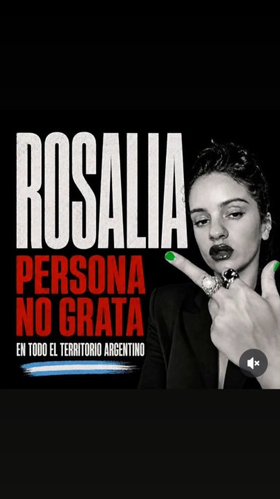 Roberto Piazza pidió que Rosalía fuera declarada persona no grata en Argentina