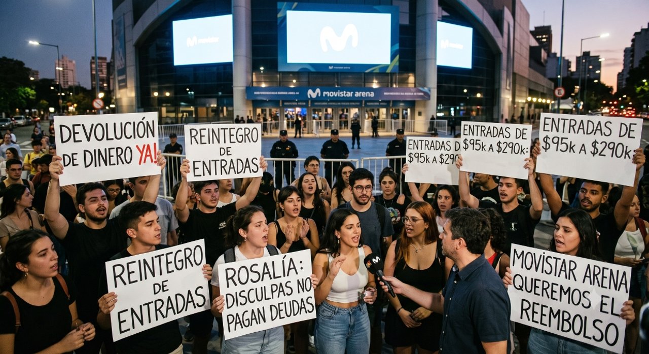Malestar con Rosalía: cuánto cuestan las entradas que está devolviendo la gente para el Movistar Arena