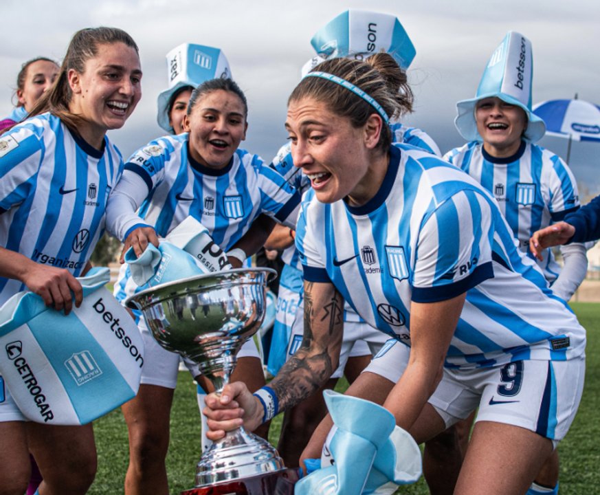 Racing conquista su primer título en el fútbol femenino de AFA