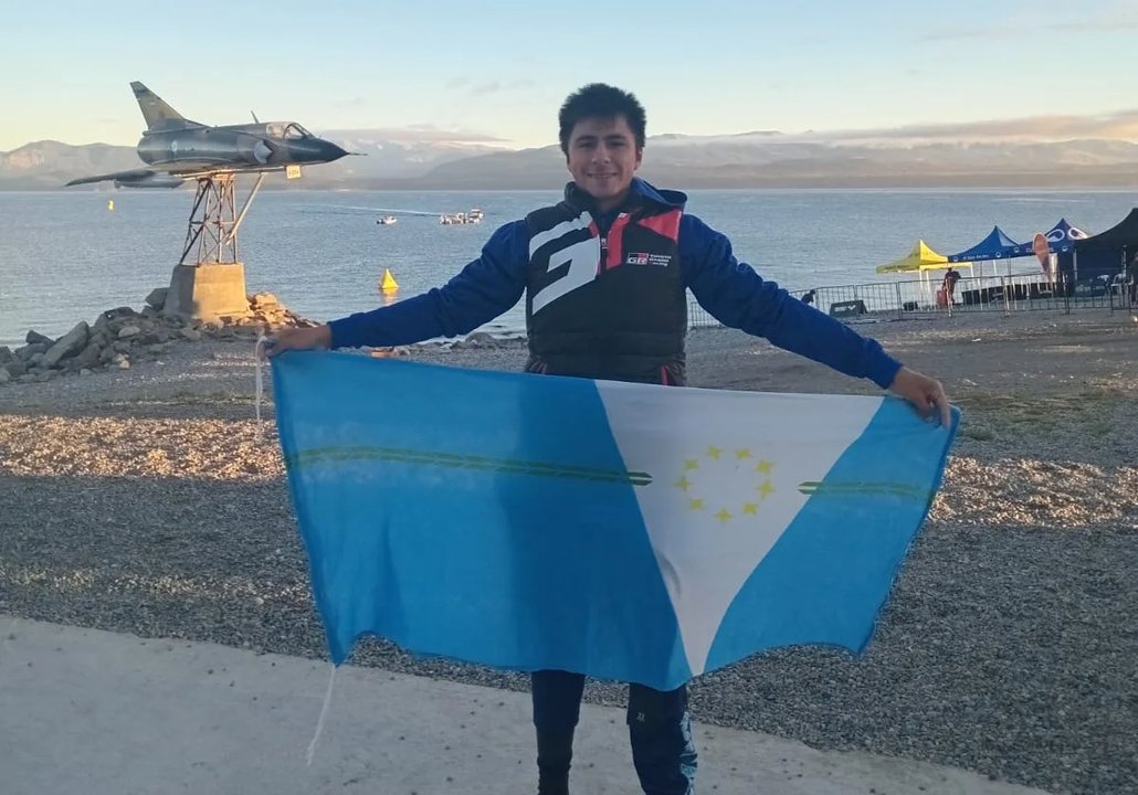 El nadador formoseño Mauricio Arias antes de viajar a competir en Rusia