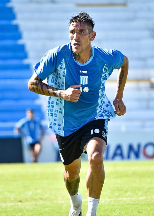 Ricardo Centurión en su paso por Racing de Córdoba