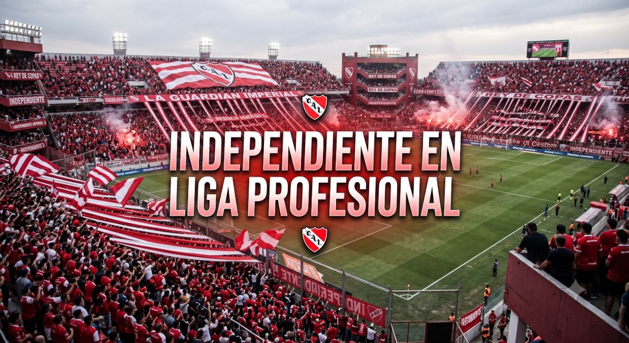 Cuándo juega Independiente por la Liga Profesional: días, horarios y TV de sus próximo partidos