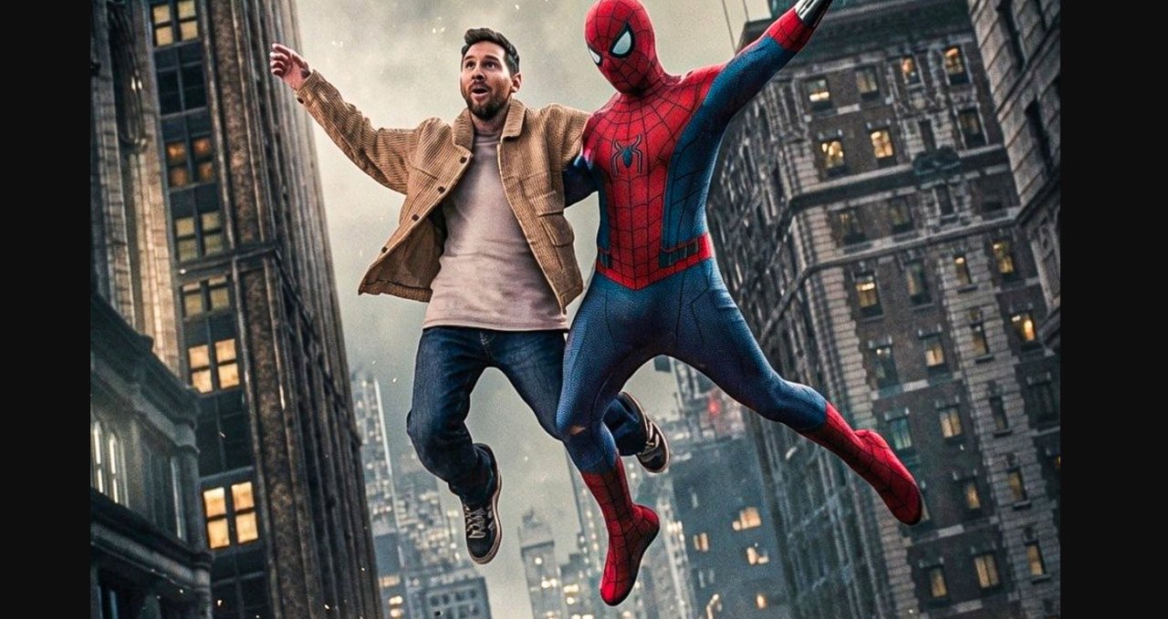Tom Holland contó cómo fue conocer a Messi y celebró su participación en “Spider-Man: Un nuevo día"