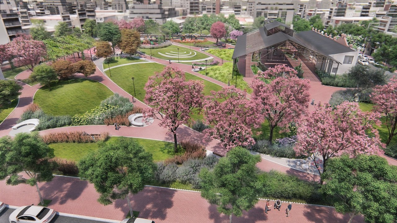 La Ciudad convertirá una estación de tranvía en desuso en una gran plaza