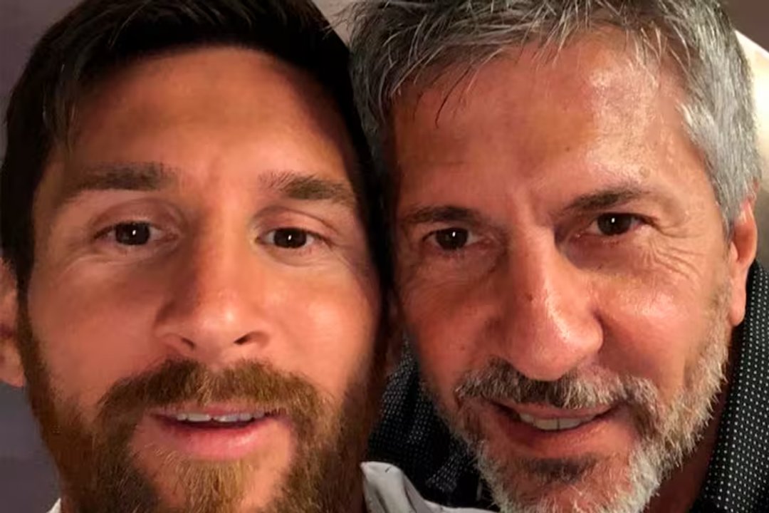 Robaron la computadora del médico del padre de Messi