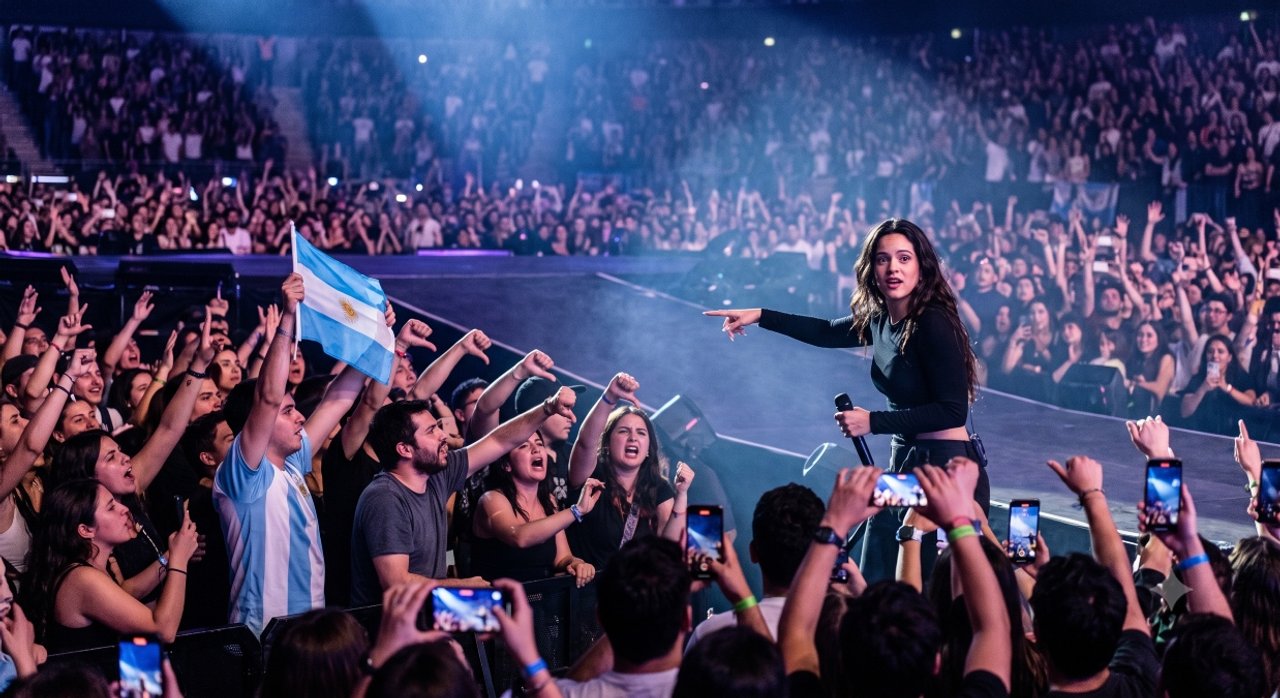 Rosalía hizo enojar a los chilenos y no afloja la tensión con los argentinos: el nuevo papelón de la cantante