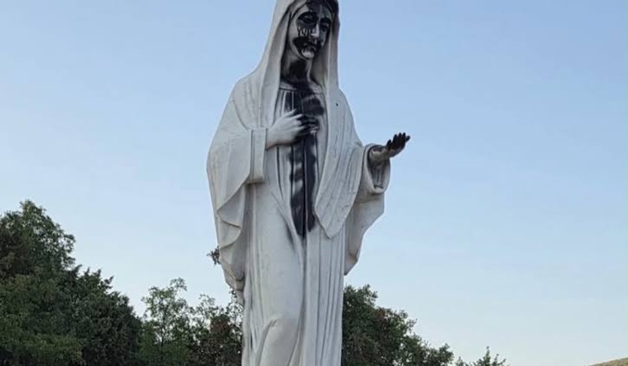 Vista del santuario mariano de Medjugorje en Bosnia-Herzegovina