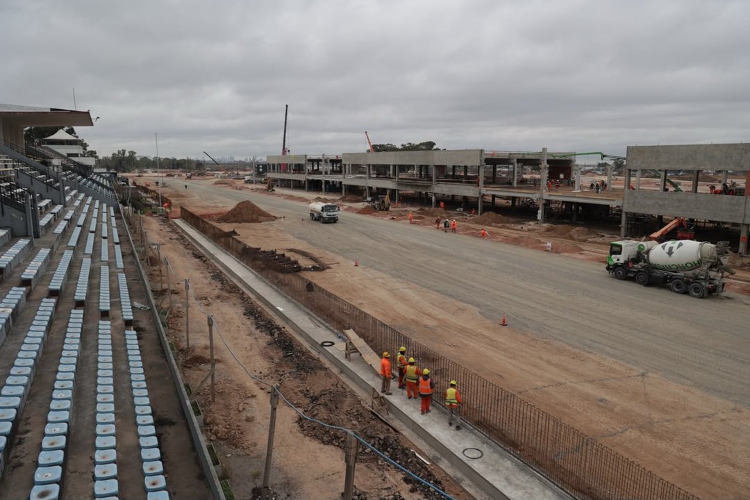 Avanza la modernización del Autódromo Gálvez para MotoGP y F1