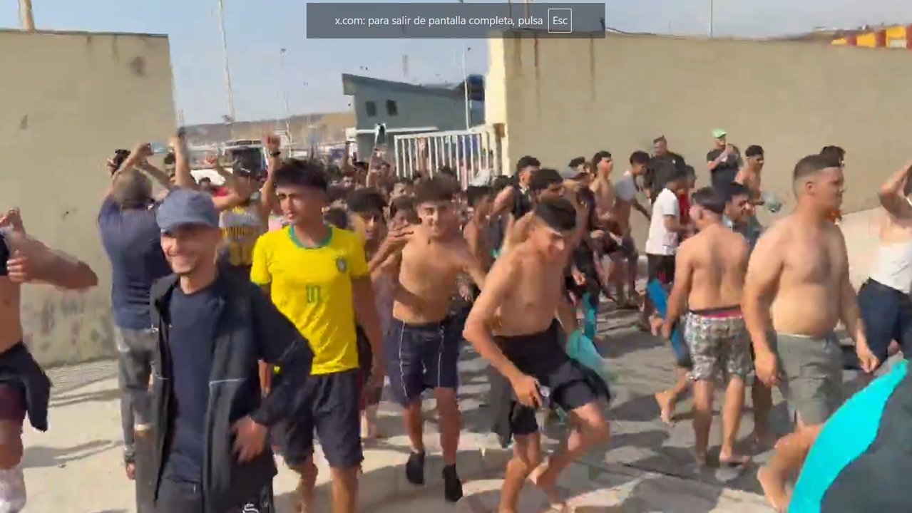 Hallan 7 cadáveres después de que numerosos inmigrantes intentaran cruzar a Ceuta a nado