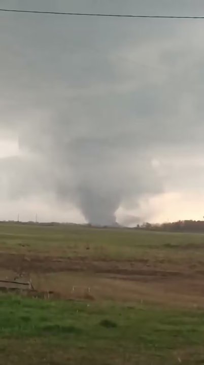 Tornado causó destrozos y heridos leves en una zona rural del centro-sur de Santa Fe